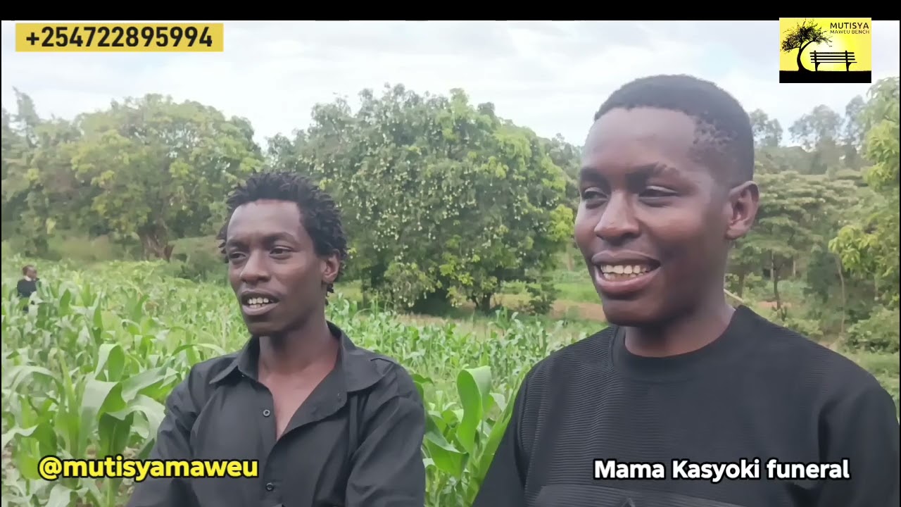 What David Kasyoki's sons said after Mama Kasyoki burial