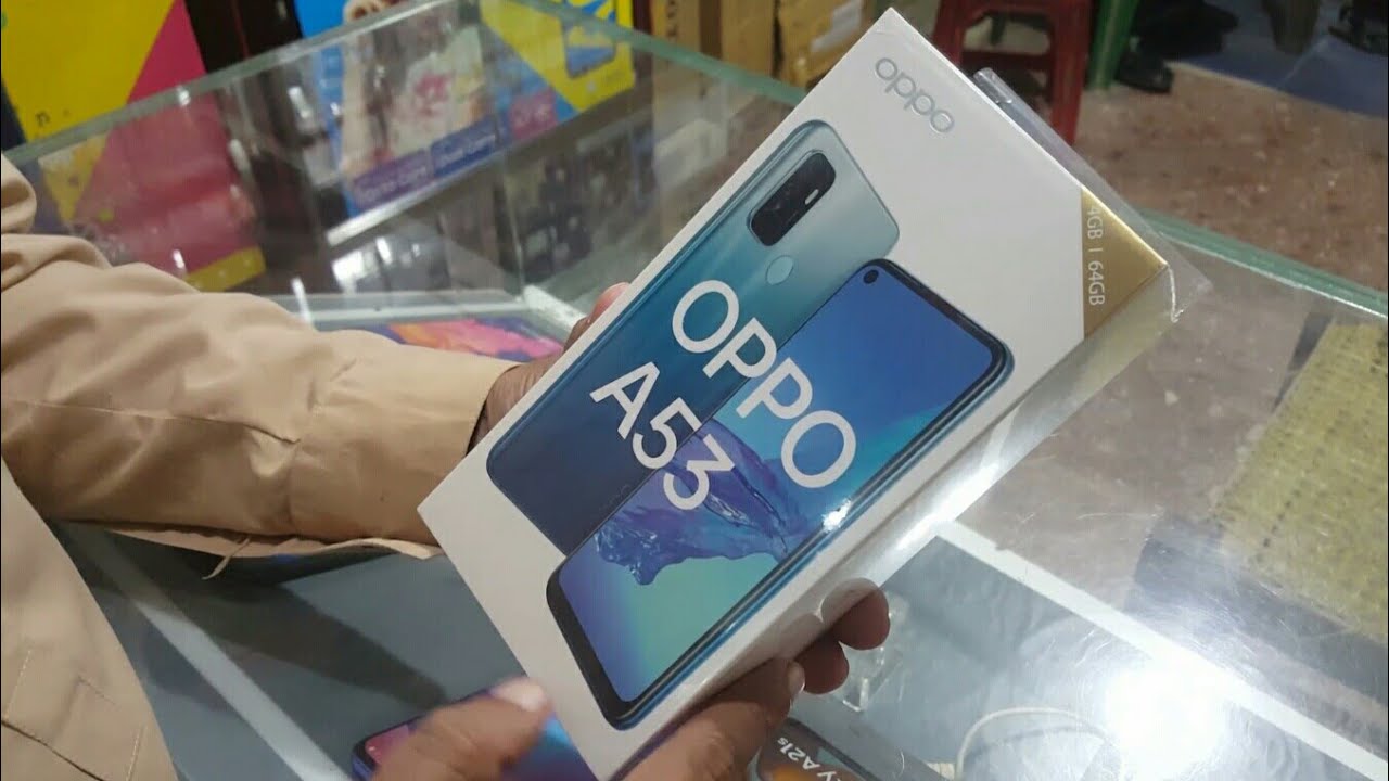 Oppo A53 Unboxing Fancy Blue