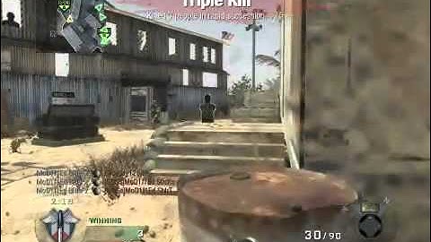 Triple Frag Across Firing Range- S&D