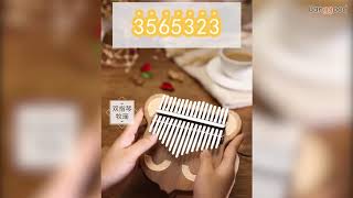 How to play with thumb piano丨Thumb piano sheet music - Banggood Toy&Hobbies screenshot 5