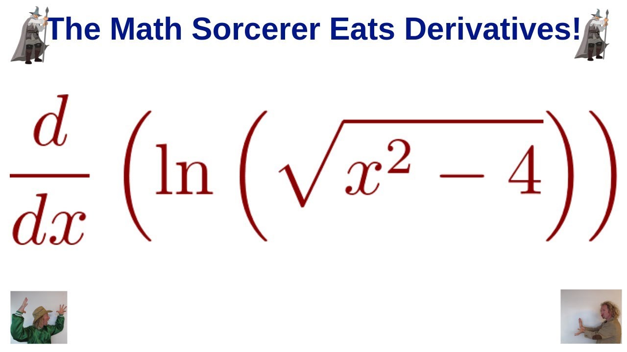 Ln x. Дифференцировать Ln. The Math Sorcerer.