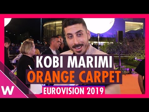 Kobi Marimi (Israel) @ Eurovision 2019 Red / Orange Carpet Opening Ceremony