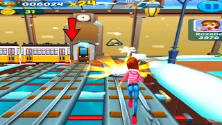 Subway Princess Runner Game - Princess Run On Train - Best Android/iOS Gameplay HD screenshot 3