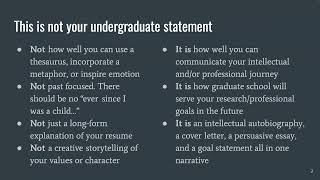 Personal Diversity Statement Writing for MA MS PhD Applications