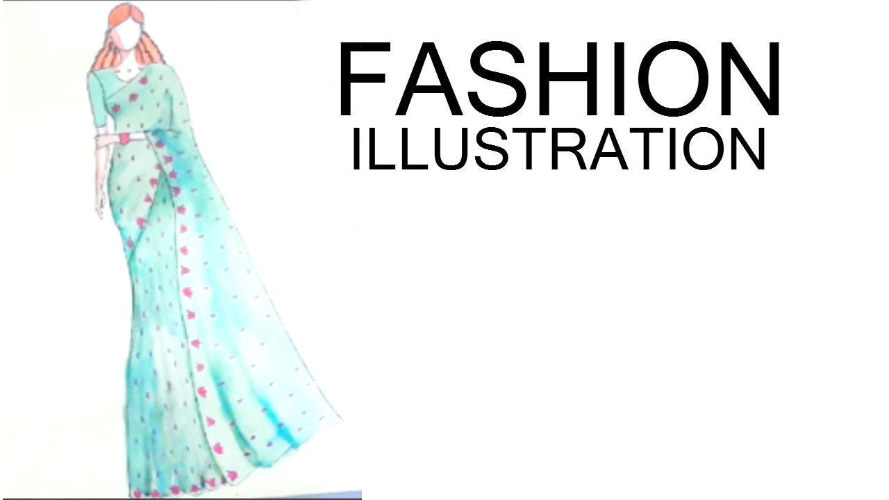 Fashion Illustration Painting for Beginners (Easy version) - creative ...