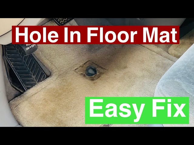 How to Fix a Burn Hole in a Car Seat or Carpet, eHow