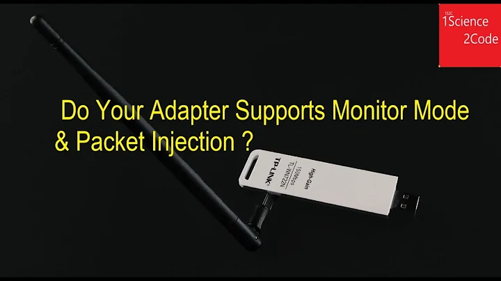 How to Check if Your Wireless Network Adapter Supports Monitor Mode & Packet Injection | TL-WN722N