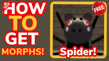 How to get SPIDER PIGGY in ROBLOX FIND THE PIGGY MORPHS! Get a free skin of SPIDER PIGGY.