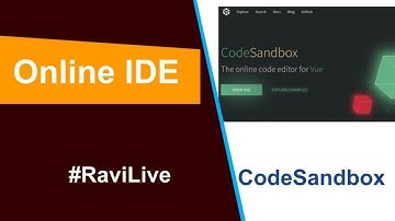 #RaviLive - Online IDE, learn to code online | CodeSandbox.io