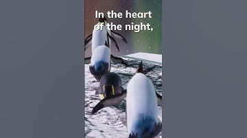 AURORA Penguins Journey! #3danimation UE5 #wildlife #shorts