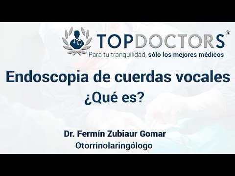 Endoscopia- ¿Qué es una Endoscopia de Cuerdas Vocales (videoestroboscopia)?