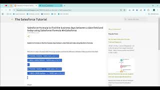 Salesforce Formula to find the business days between a date field and today using Salesforce Formula