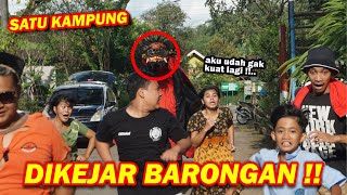 TEGANG !! Satu kampung dikejar Barongan sampe..