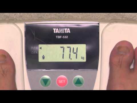 2014年3月13日の体重と体脂肪率