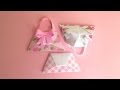 Origami Handbag instructions折り紙 ハンドバッグ 簡単な折り方