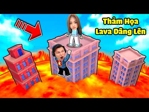 Thử Thách Sống Sót Khi Lava Dâng Lên Cùng Mochi & JayGray 🔥🌋 Roblox Obby Thoát Khỏi Dung Nham
