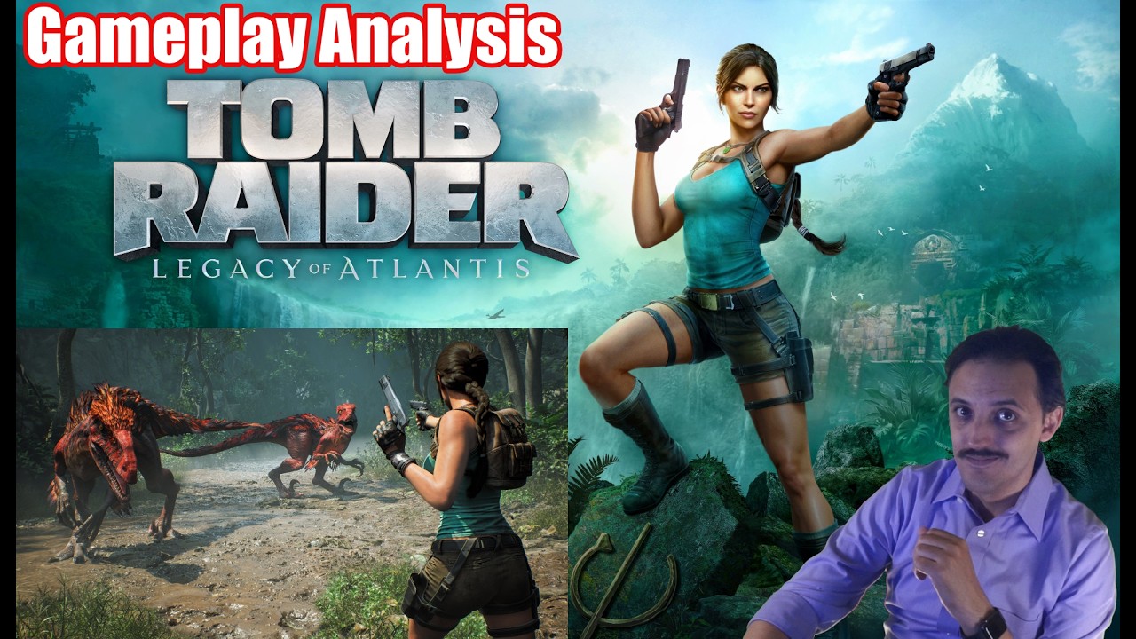 Tomb Raider: Legacy of Atlantis | Gameplay Developer Walkthrough Analysis | Aaron Shack