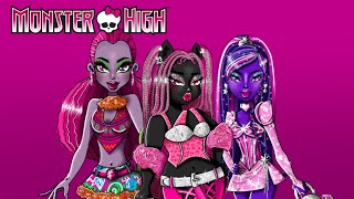 Redesigning Monster High Wave 3 |Dy Dee Arts 👽🐈‍⬛⛰️