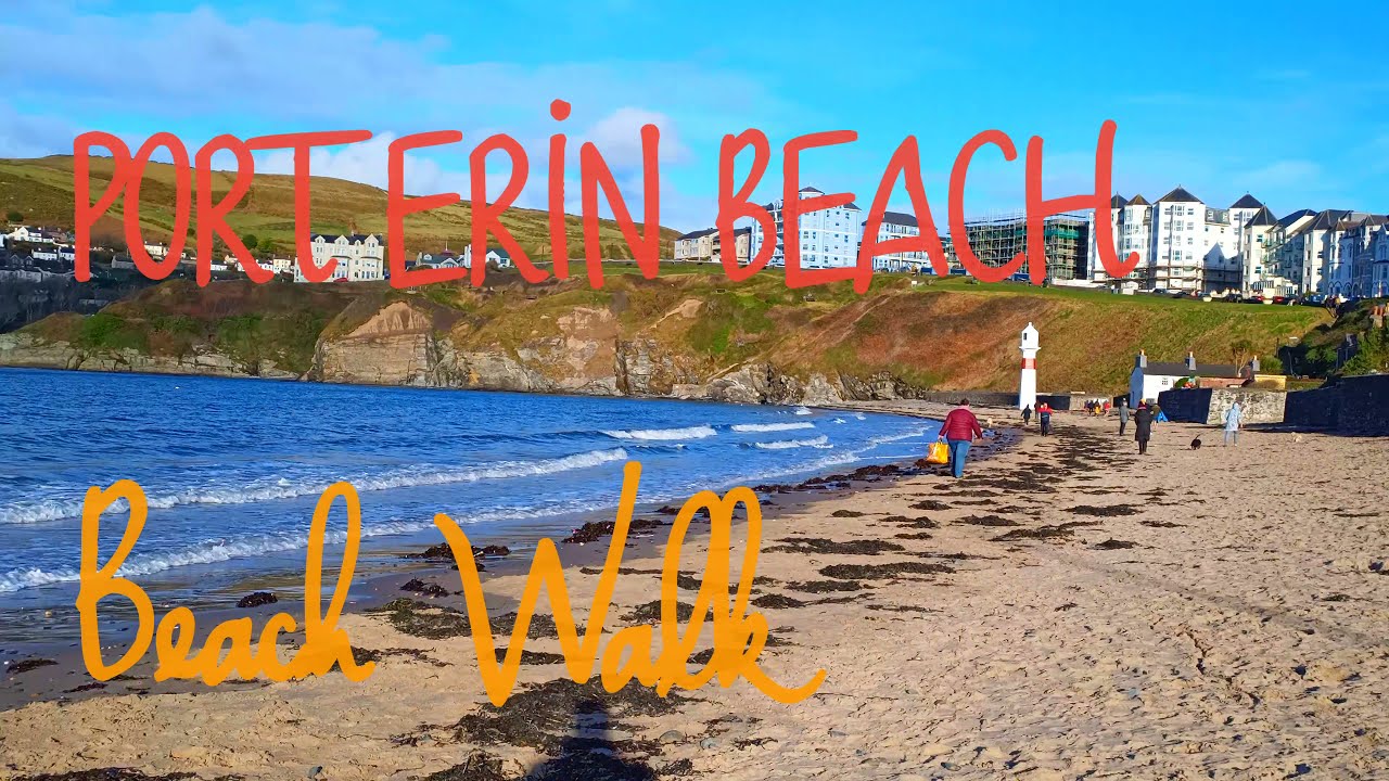 PORT ERIN BEACH WALK | Purt Çhiarn 🇮🇲 isle of man