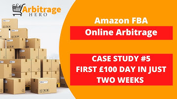 Amazon FBA Online Arbitrage Case Study #5 - £100 Day In 2 Weeks