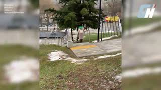 В Орловский Детский парк невозможно попасть с детской коляской