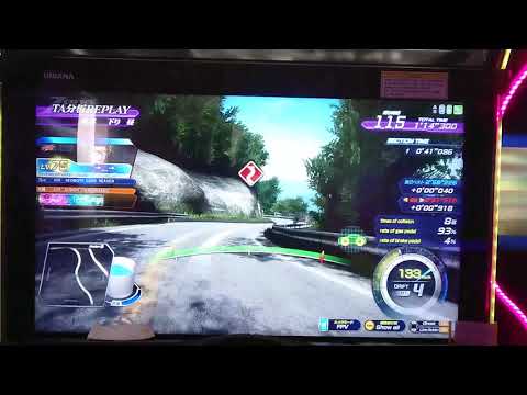 「Arcade」Initial D Zero Ver2.2 Akina DH TA Analysis Replay 2'57''589