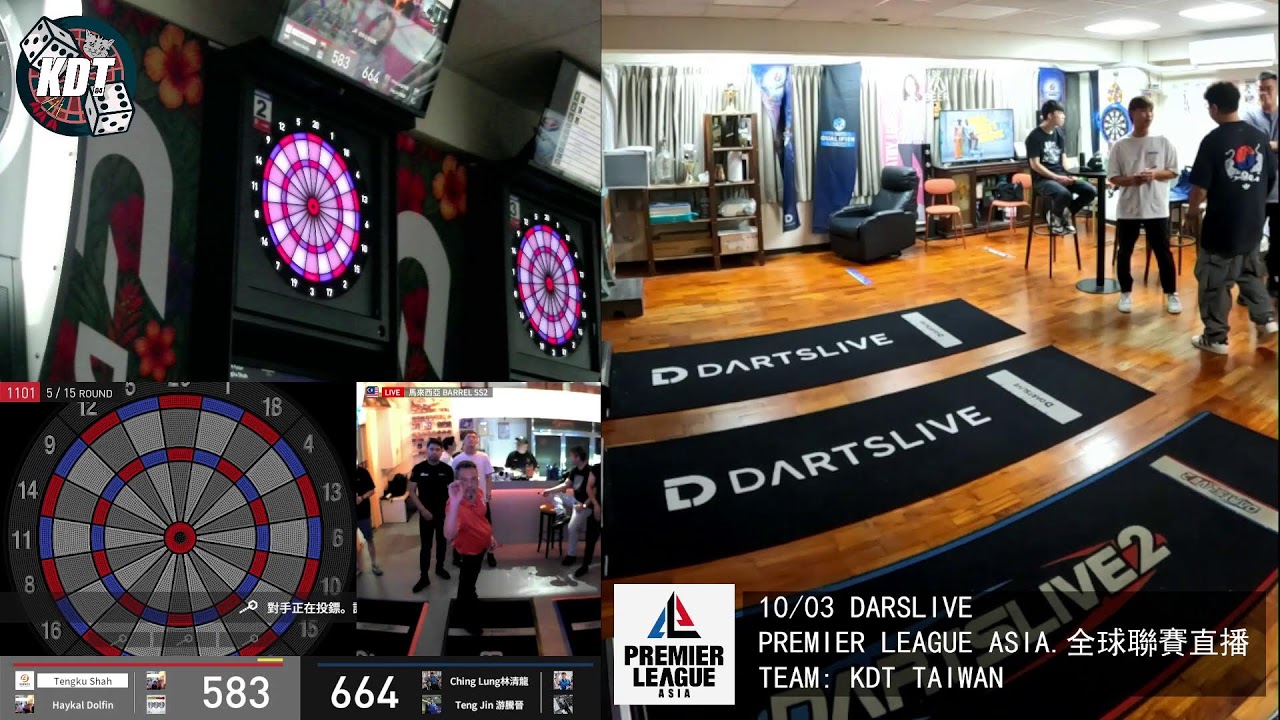 KDT 10/03 Darslive Premier League Asia.全球聯賽直播📺🎯