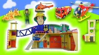 Feuerwehrmann Sam Mega Feuerwehrstation L Und Jupiter Im Einsatz