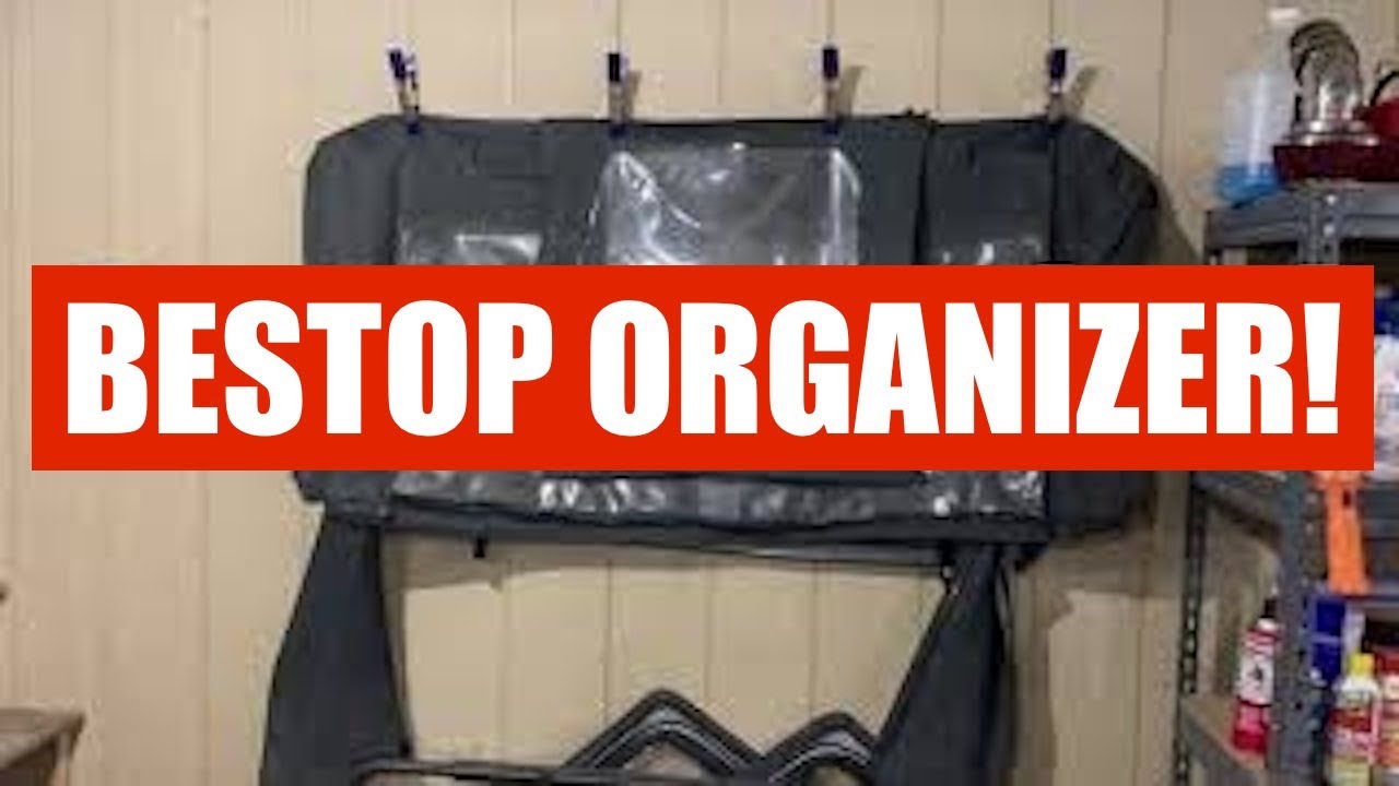 Bestop Soft Top Storage Organizer DIY - YouTube