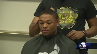 Community members come together, learn valuable life lessons at barbershop talk
