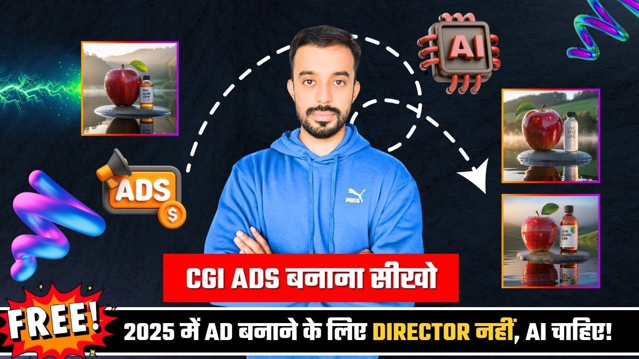 CGI Ads with Ai Tutorial | Make Viral Ads for Free using Ai | CREATE ...