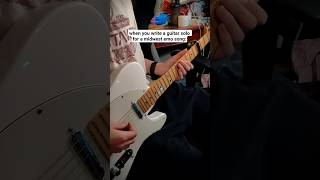 midwest emo, but there's a guitar solo