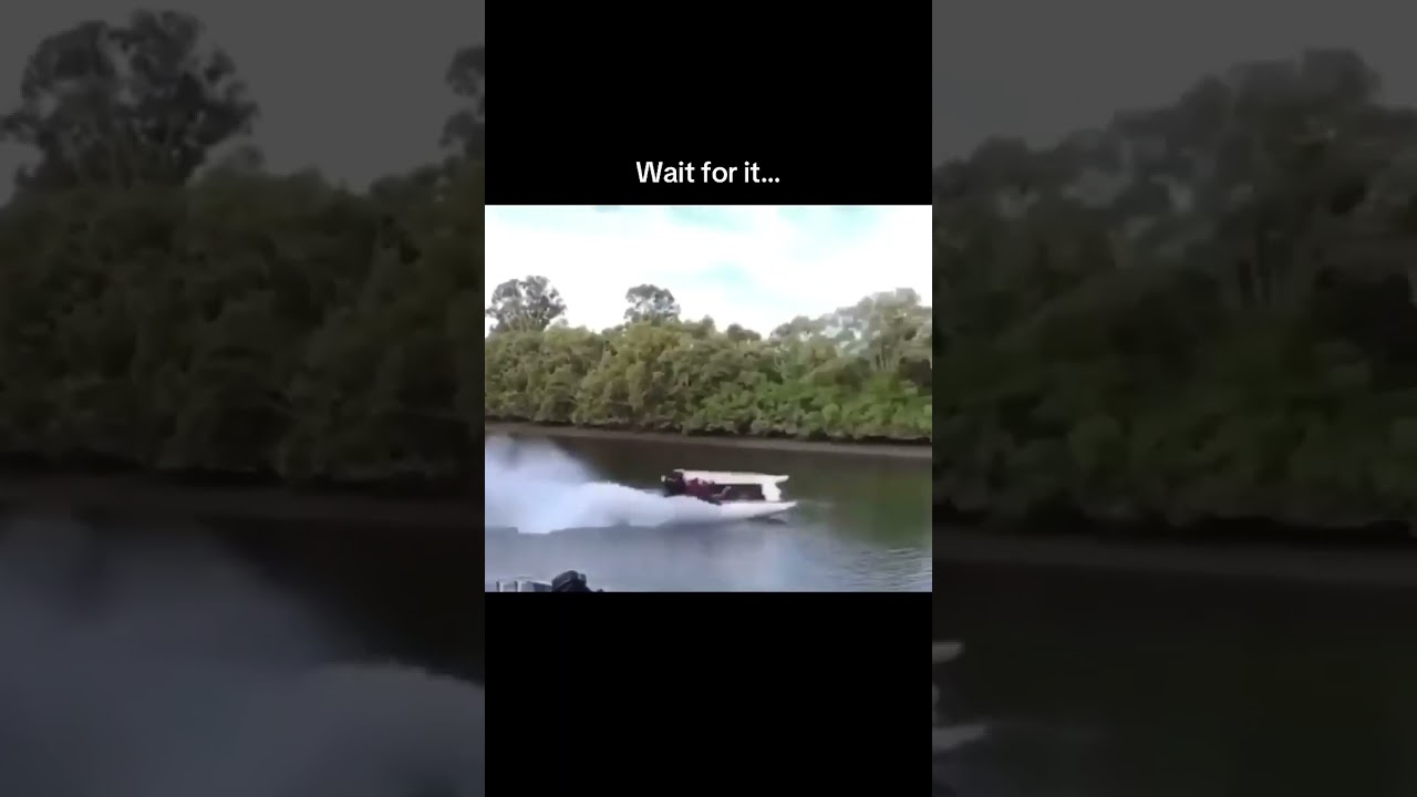 Boat Flips Over  (Viral Boating Fail)