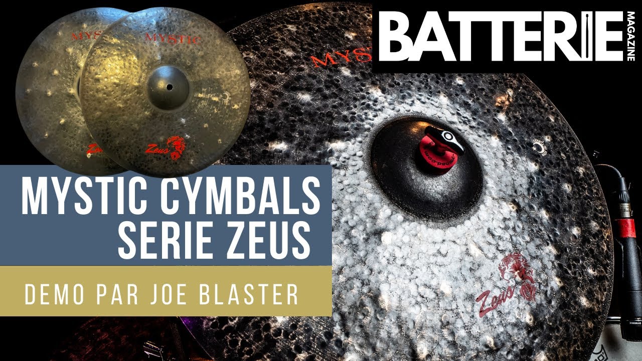 Mystic Cymbals Serie Zeus - DEMO | Batterie Magazine 