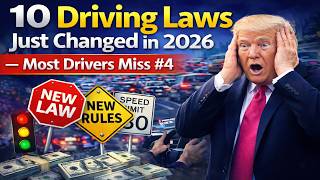 10 Driving Laws Just Changed in 2026 — Most Drivers Miss #4 | New Rules Every Driver Must Follow