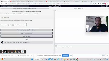 Initializing Variables with the Assignment Operator