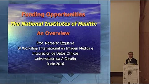 Posibilidades de Financiacin en el NIH. Dr. Norber...