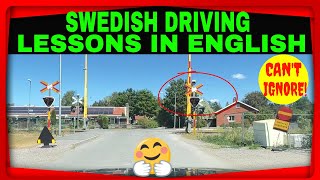 Swedish driving lessons in English (Körkort / Körprov) | tips for sweden driving test | key2dl
