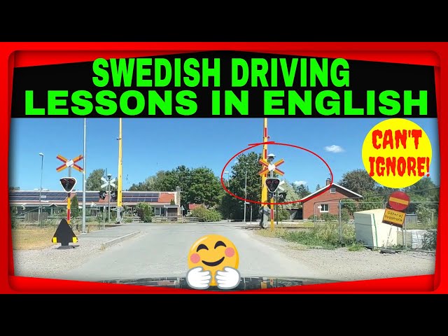 Swedish driving lessons in English (Körkort / Körprov) | tips for sweden driving test | key2dl class=
