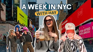 A Realistic Week in the Life of a New Yorker I Work & Play in NYC: LES, UES, Times Square & More