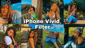 IPHONE VIVID FILTER | LIGHTROOM FREE PRESETS | Vivid Tone | ReddBradford