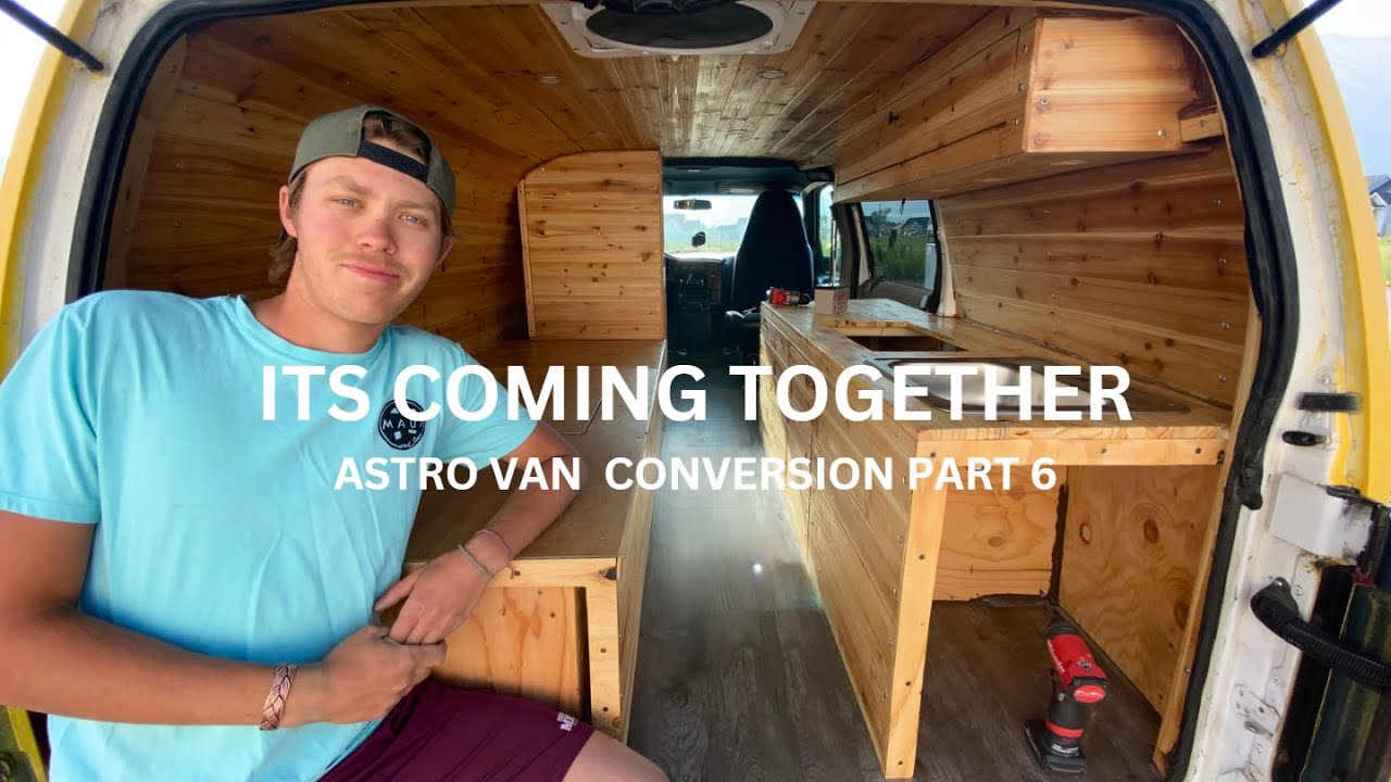 Astro Van Conversion Finishing the Furniture YouTube