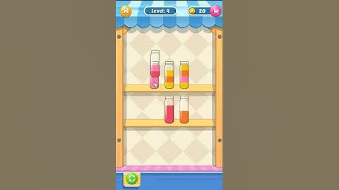 Water Sort Puzzle Level 3 - Game Seru #shorts #viral #gaming #games