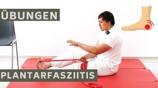 Übungen bei einer Plantarfasziitis oder einem Fersensporn