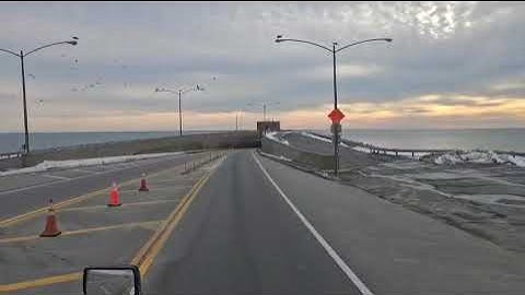 Chesapeake Bay Bridge,Tunnel (CBBT) is a 17.6-mile toll road Virginia, #tunnels 