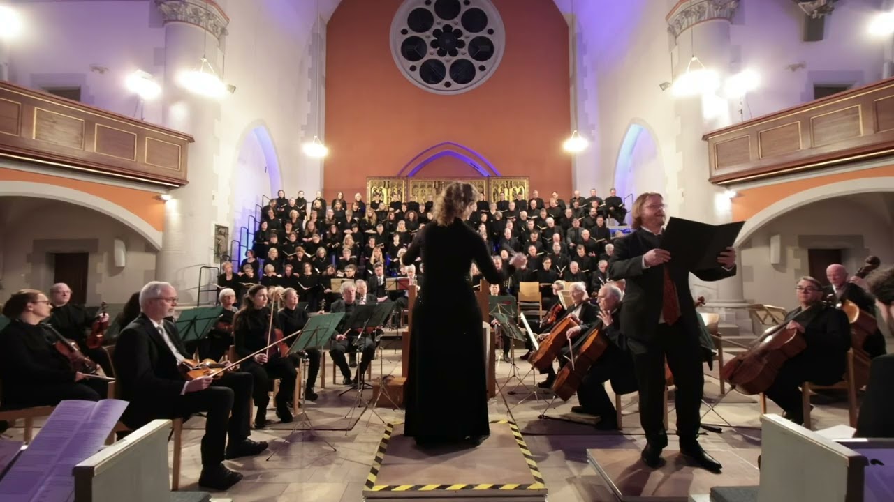 Christmas Oratorio Bach BWV 248 Cantata 6 - part 58-62 - VR180 Binaural Audio