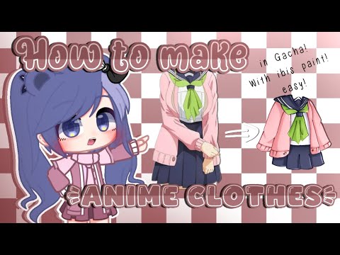 ╰┈➤How to make Anime's Clothes!!!🍂 -by Khalisa Official