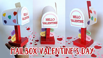 Tutorial Mailbox Valentines Day