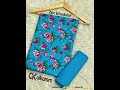 #alkaram khaddar 2 piece dress different colors