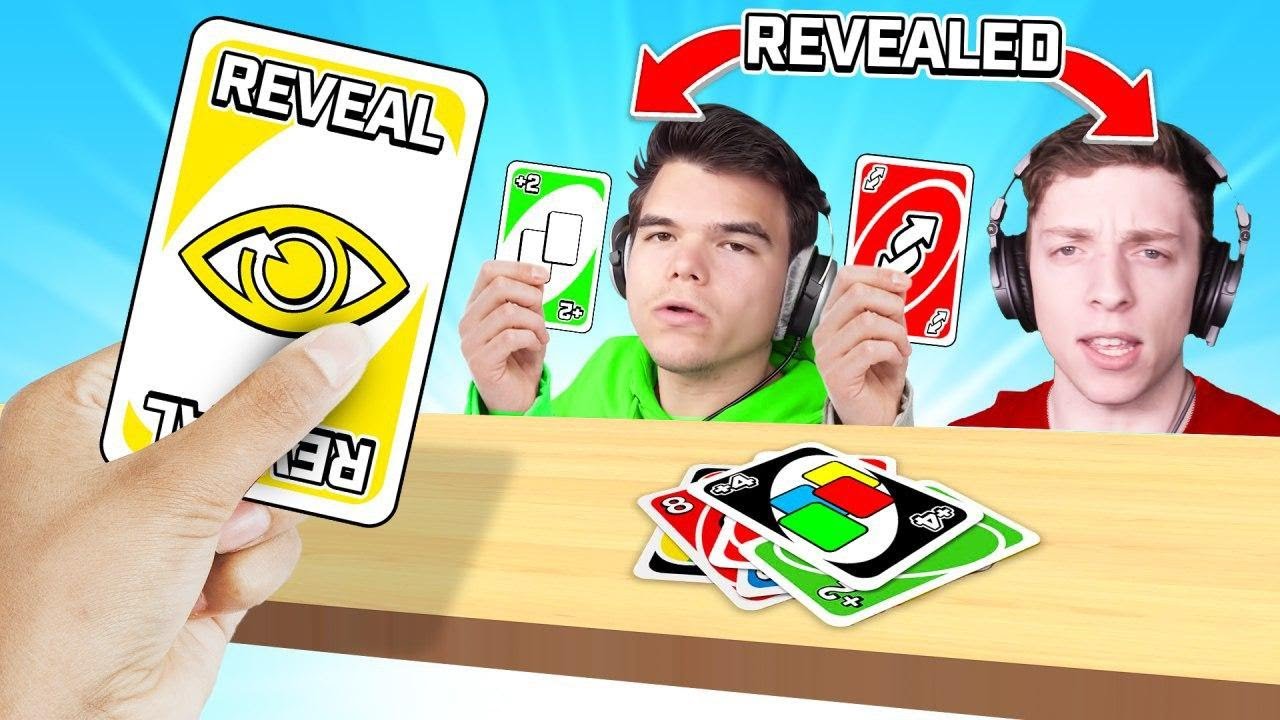 UNO But We Could SEE EVERY Card insane YouTube